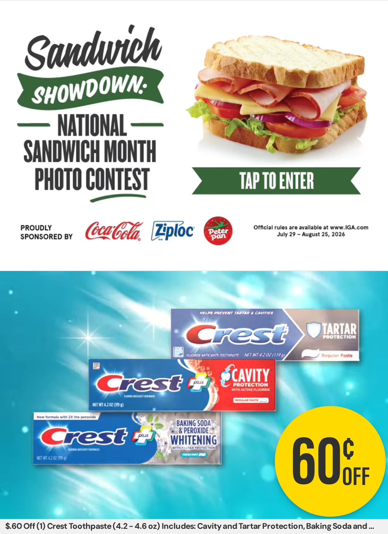 Archie's IGA Weekly Ad August 12 - 18, 2026