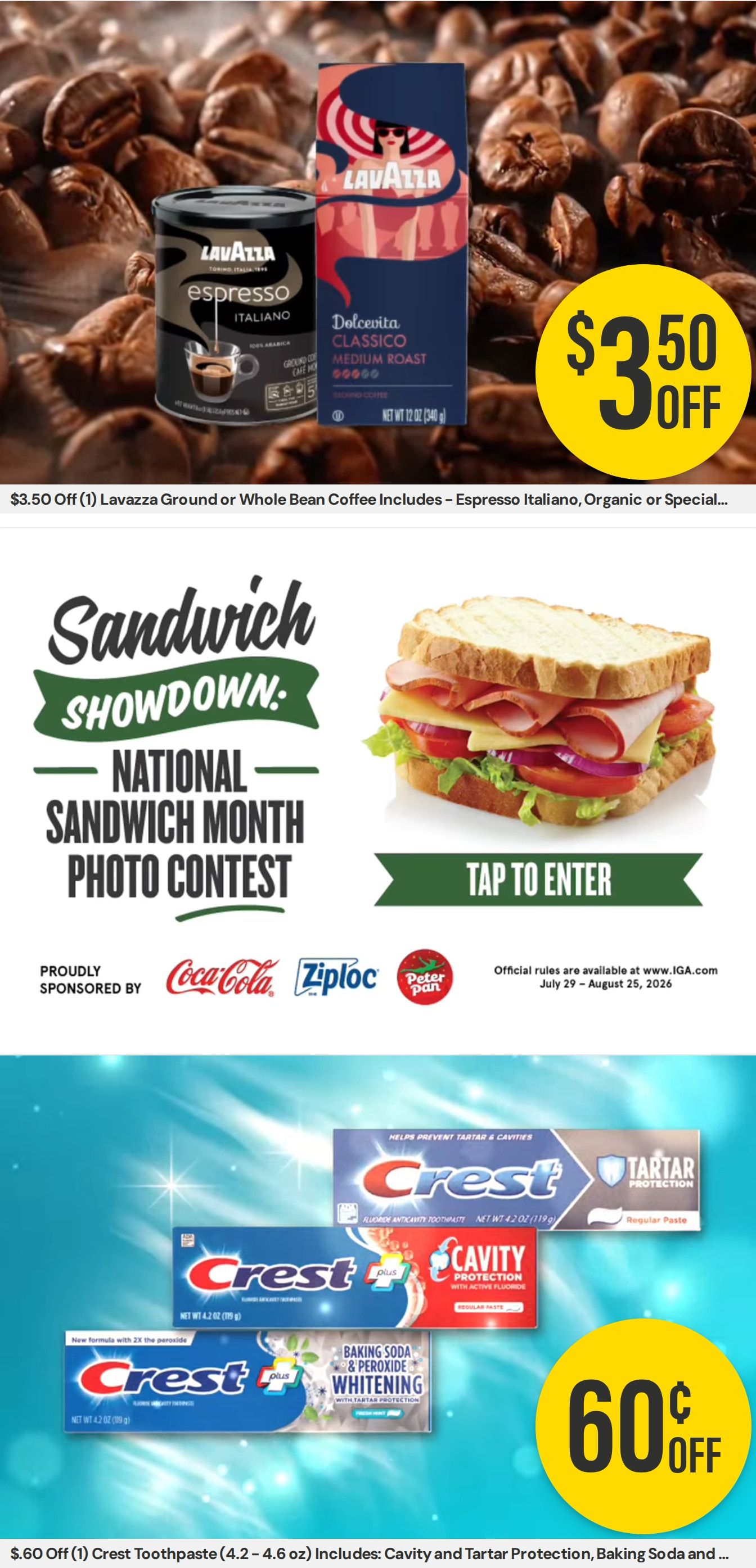 Washburn General Store Weekly Ad August 12 - 25, 2026