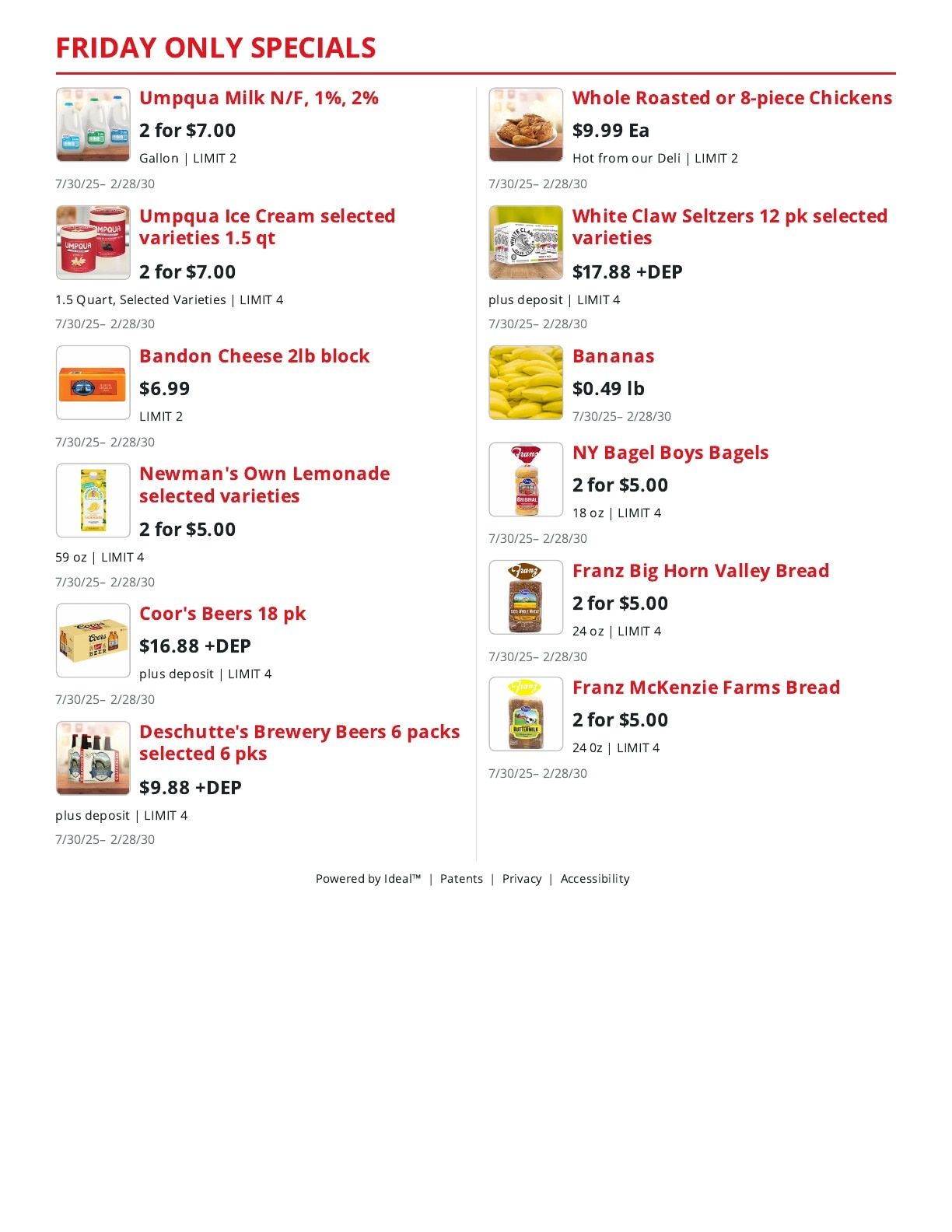 Kenny's IGA Weekly Ad August 12 - 25, 2026