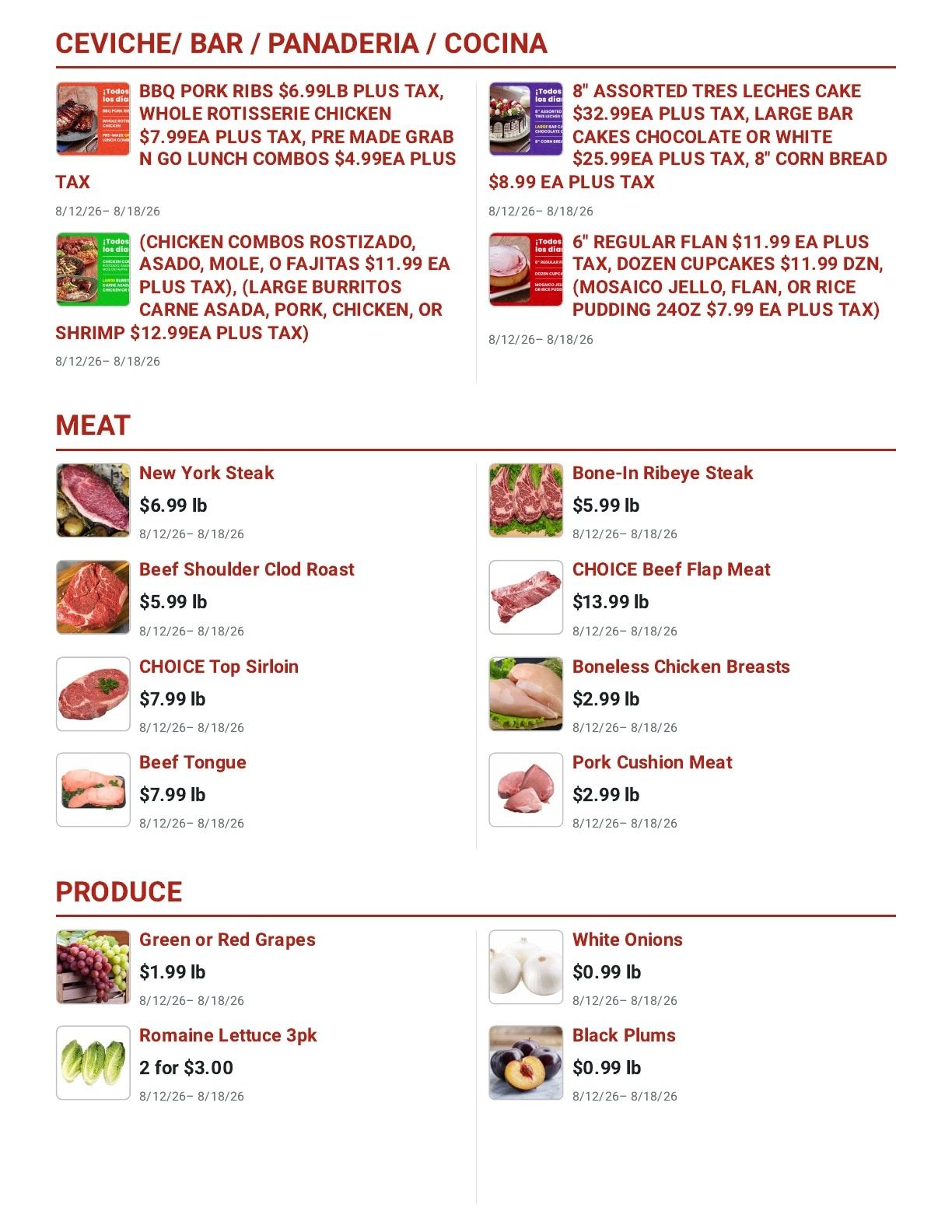 Apple Tree Market Weekly Ad August 12 - 18, 2026