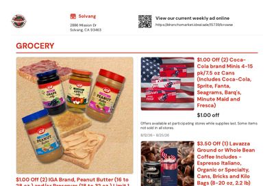 El Rancho Marketplace Weekly Ad August 12 - 25, 2026
