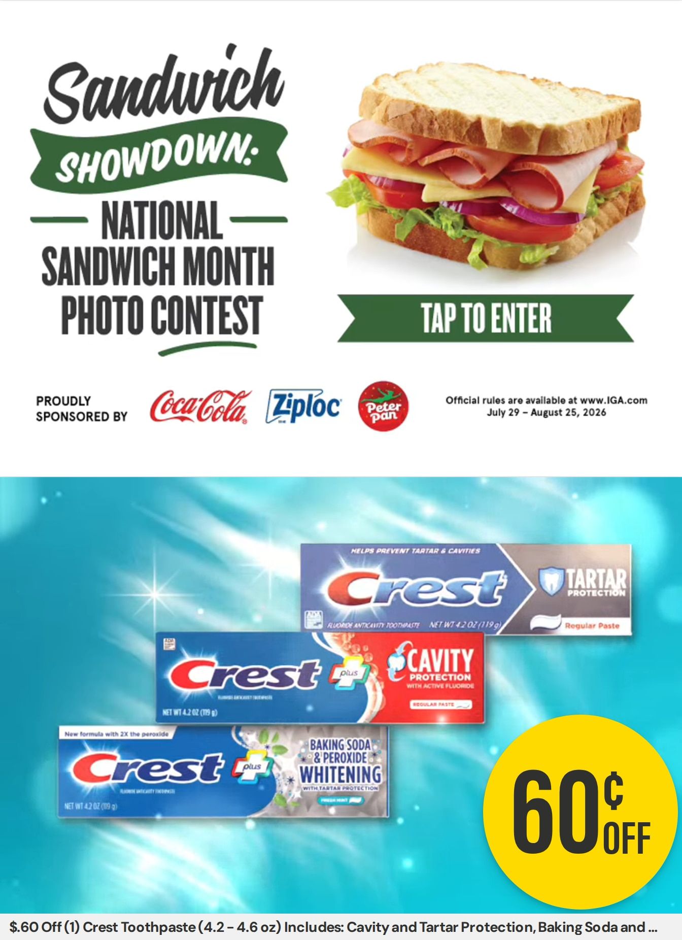 SPD IGA Weekly Ad August 12 - 25, 2026