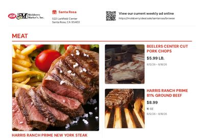 Molsberry Market IGA Weekly Ad August 12 - 18, 2026