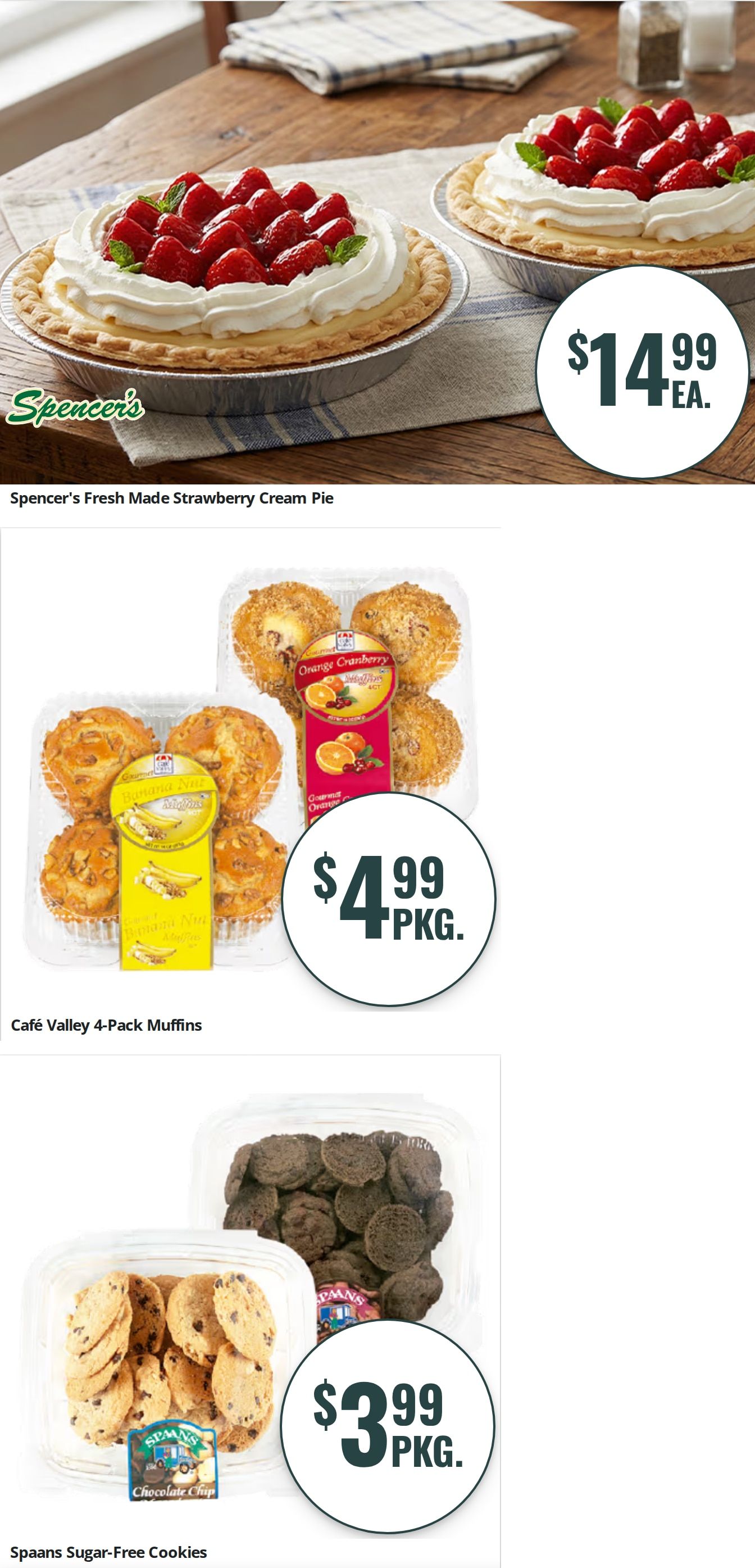 Spencer's Fresh Markets Weekly Ad August 12 - 18, 2026
