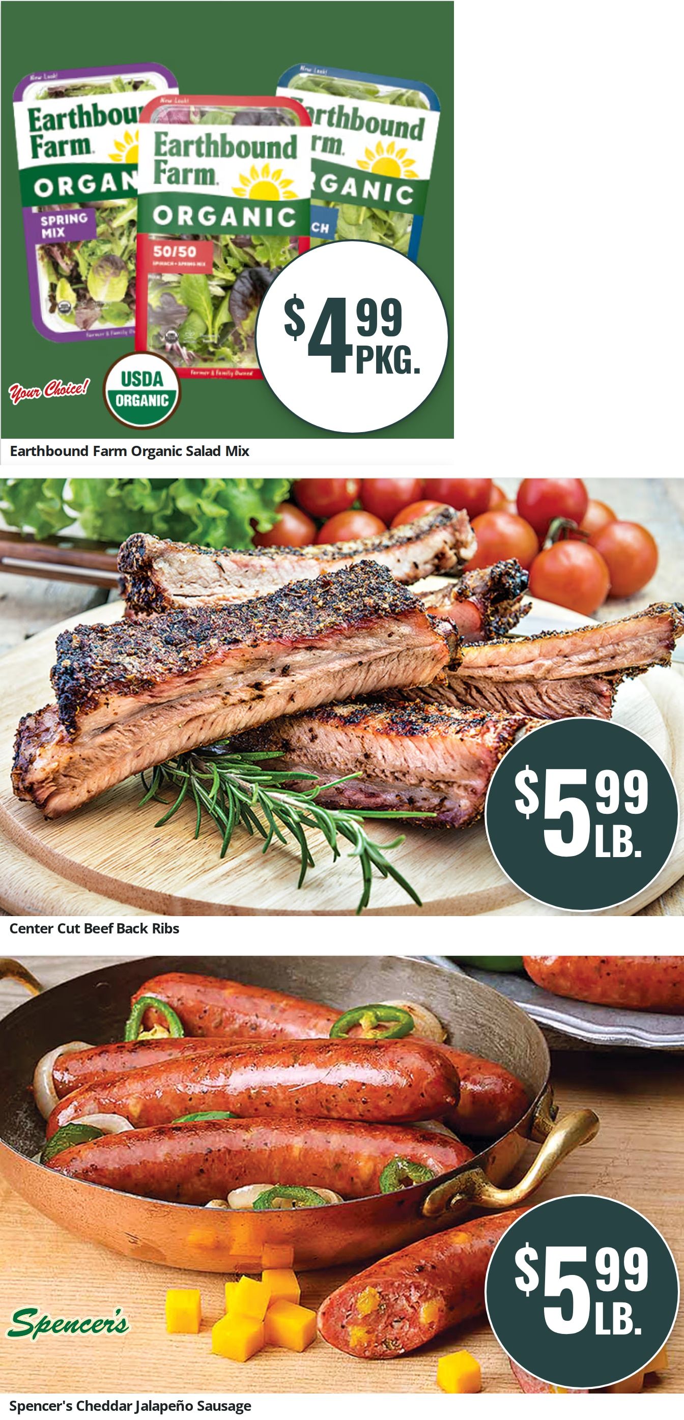 Spencer's Fresh Markets Weekly Ad August 12 - 18, 2026