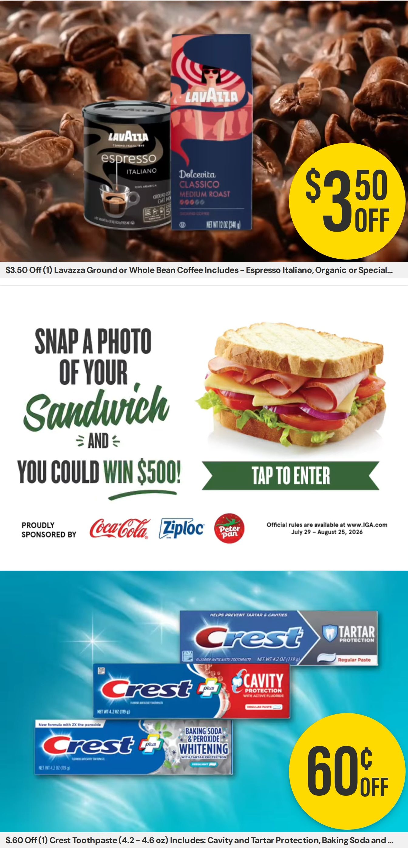 Young's Payless Market IGA Weekly Ad August 12 - 18, 2026