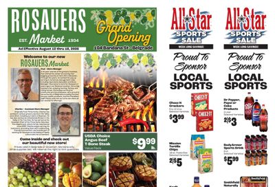Rosauers (Bozeman Area, MT) Weekly Ad August 12 - 18, 2026