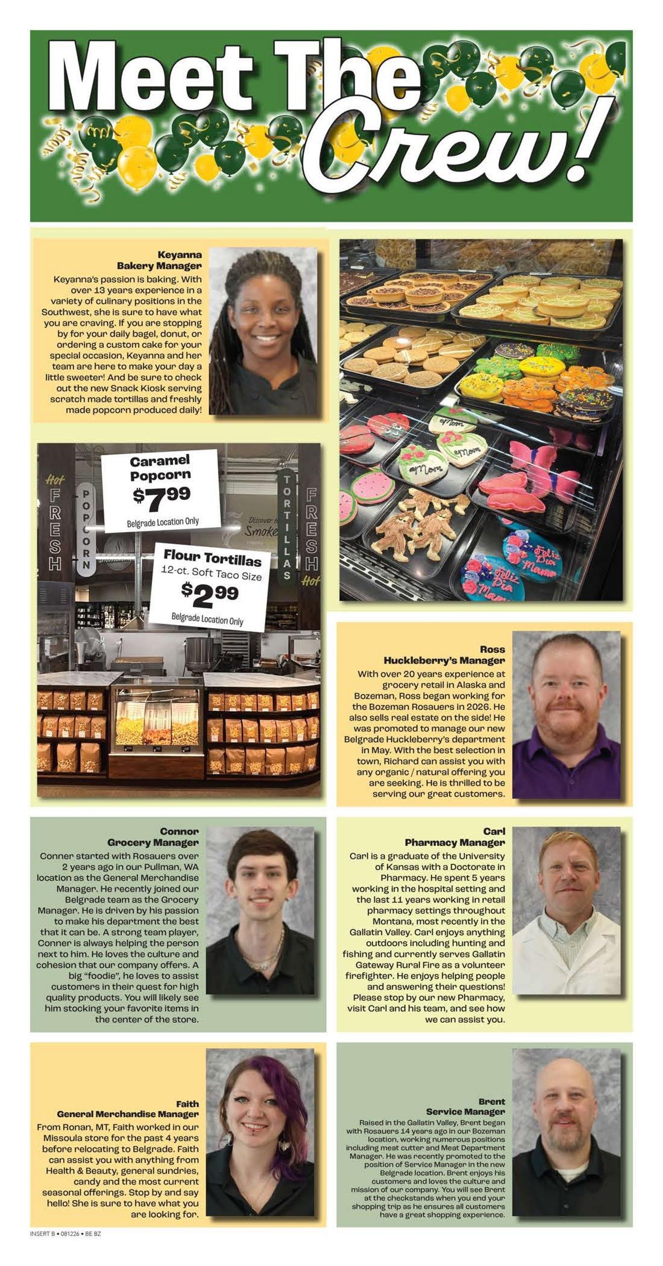 Rosauers (Bozeman Area, MT) Weekly Ad August 12 - 18, 2026