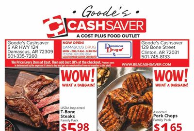 Goode's Cash Saver Weekly Ad August 12 - 18, 2026