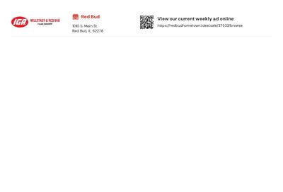 Red Bud IGA Weekly Ad August 12 - 25, 2026