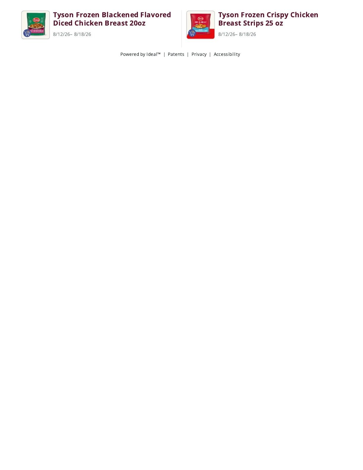 Market Place Grocery Weekly Ad August 12 - 18, 2026