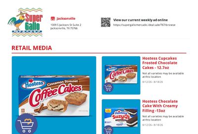 Super Gallo Mercado Weekly Ad August 12 - 18, 2026