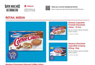 Super Mercado Thriftway Midland Weekly Ad August 12 - 18, 2026