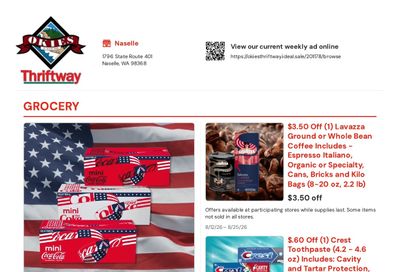 Okie's Thriftway Weekly Ad August 12 - 25, 2026