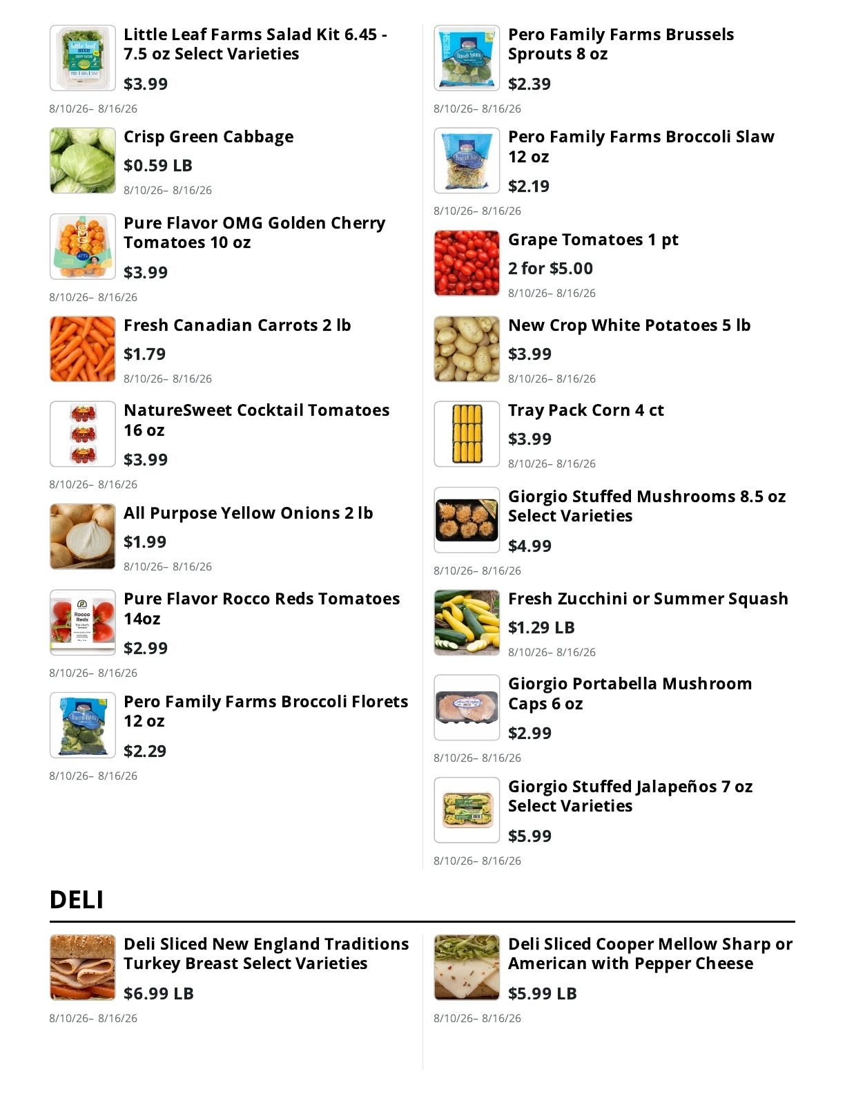 Friends and Family Market Weekly Ad August 10 - 16, 2026