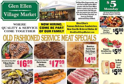 Glen Ellen Village Market Weekly Ad August 12 - 18, 2026