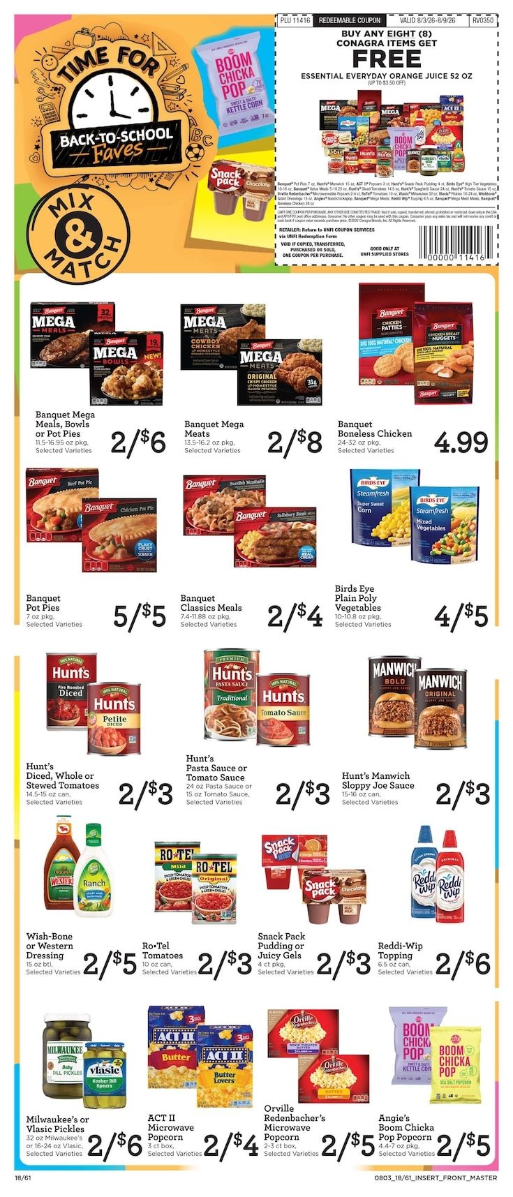 Flora SuperValu Weekly Ad August 3 - 16, 2026
