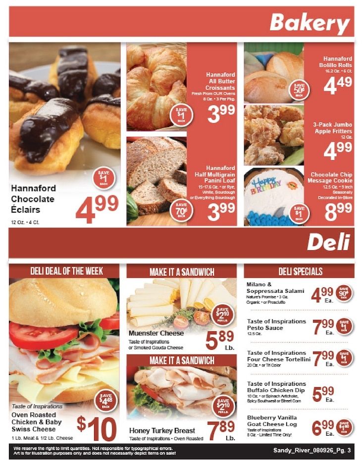 Sandy River Shop 'n Save Weekly Ad August 9 - 15, 2026