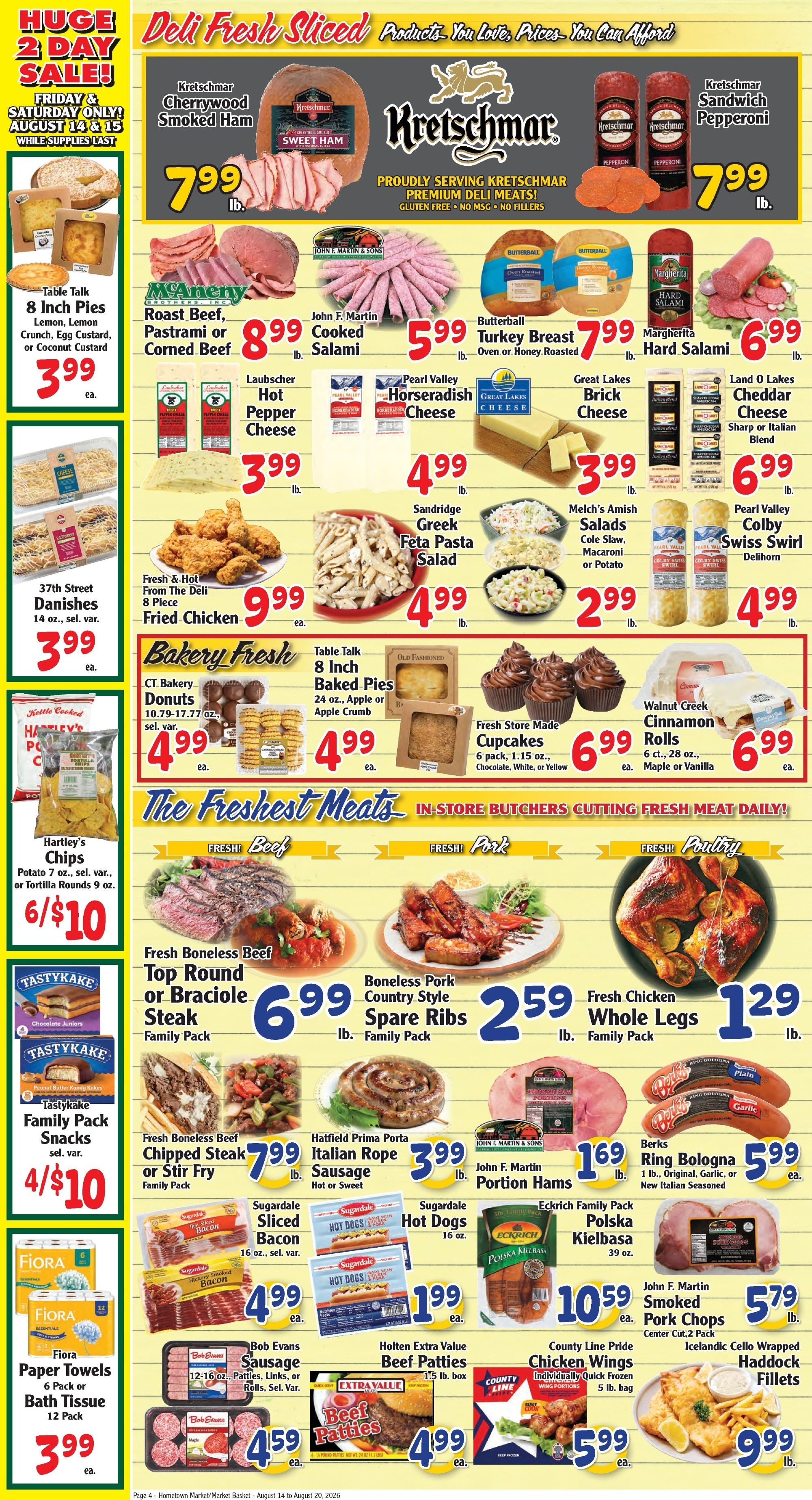 Market Basket Pennsylvania Weekly Ad August 14 - 20, 2026