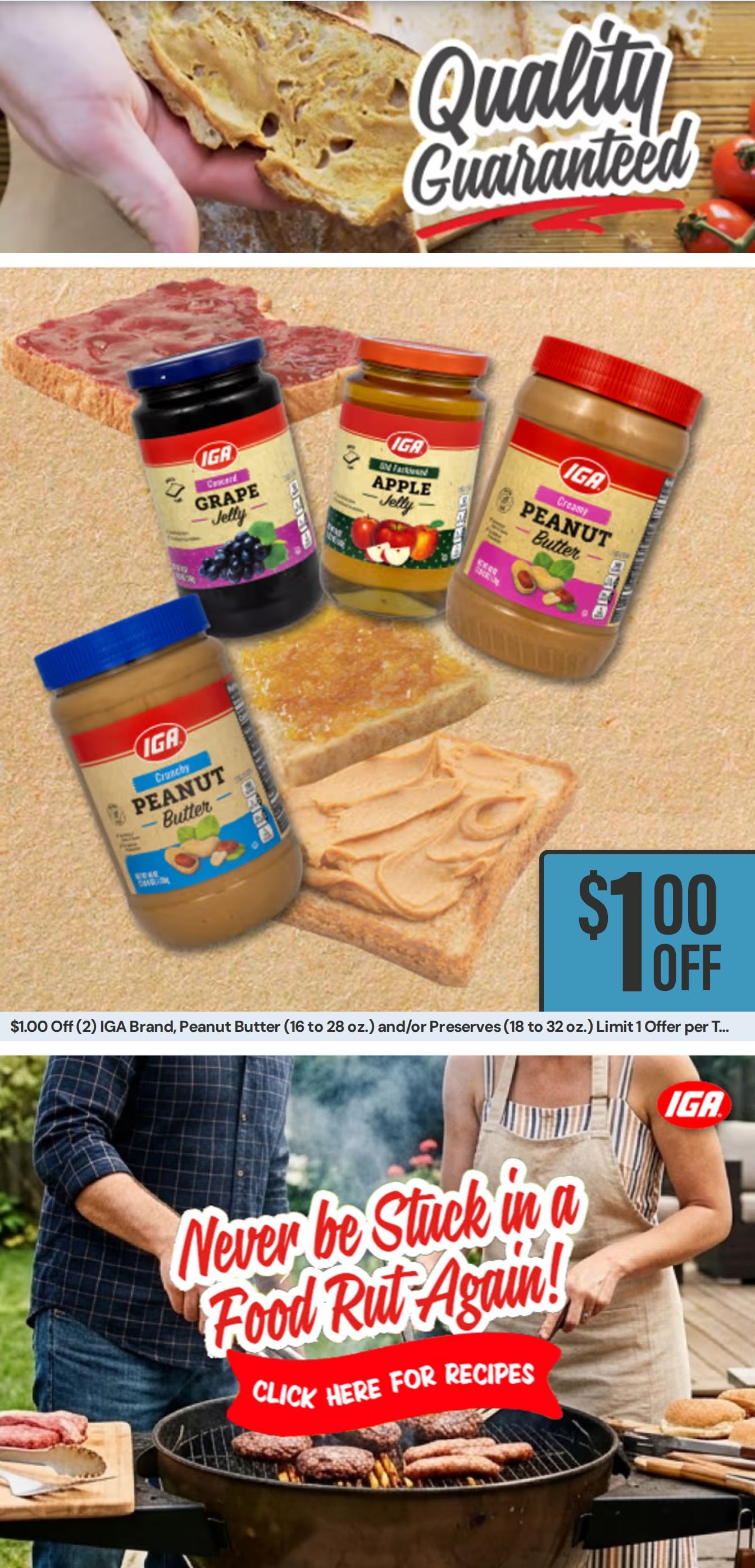 Sandy's IGA Weekly Ad August 14 - 27, 2026