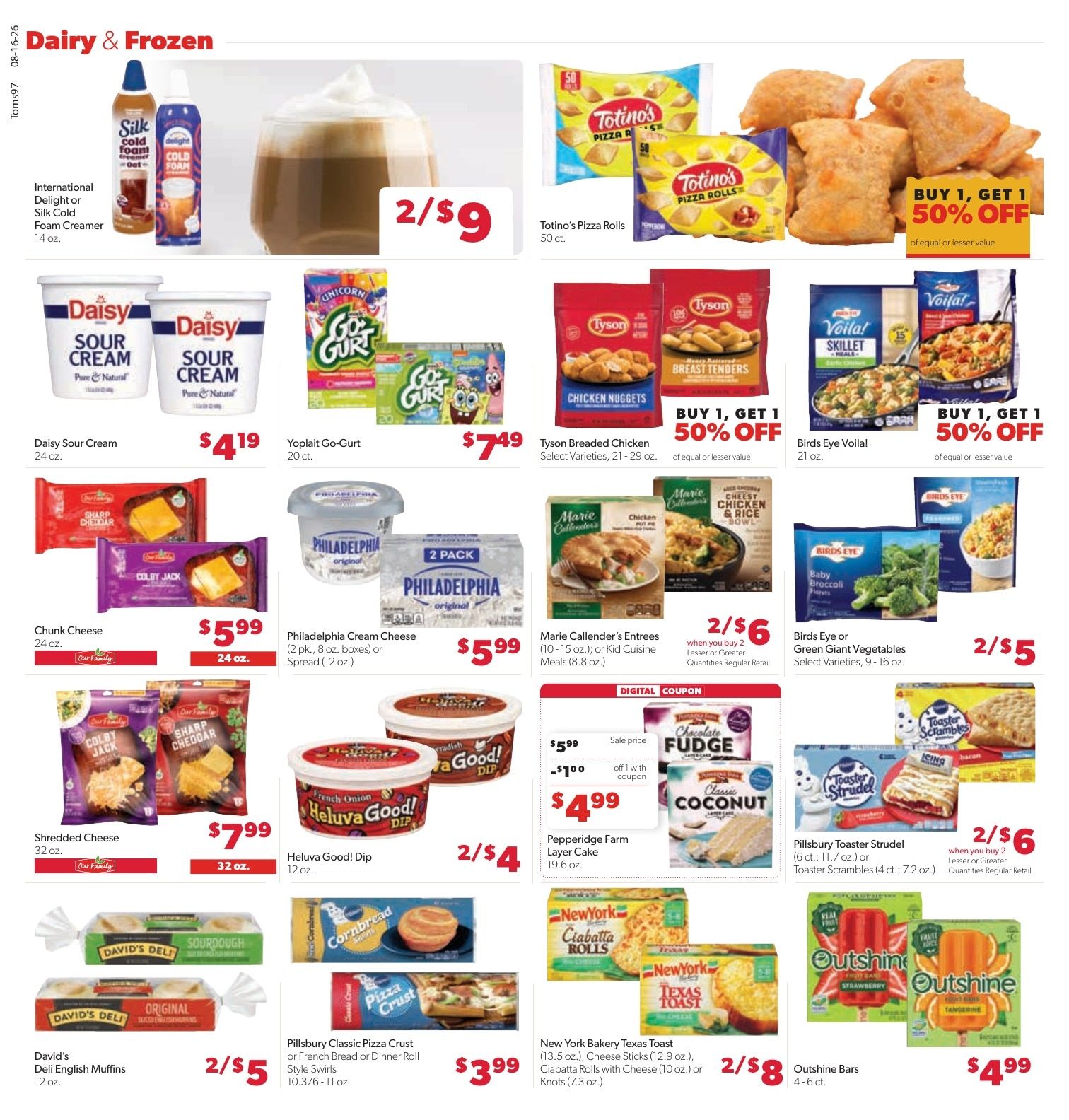 Tom's Food Center (Okemos, MI) Weekly Ad August 16 - 22, 2026