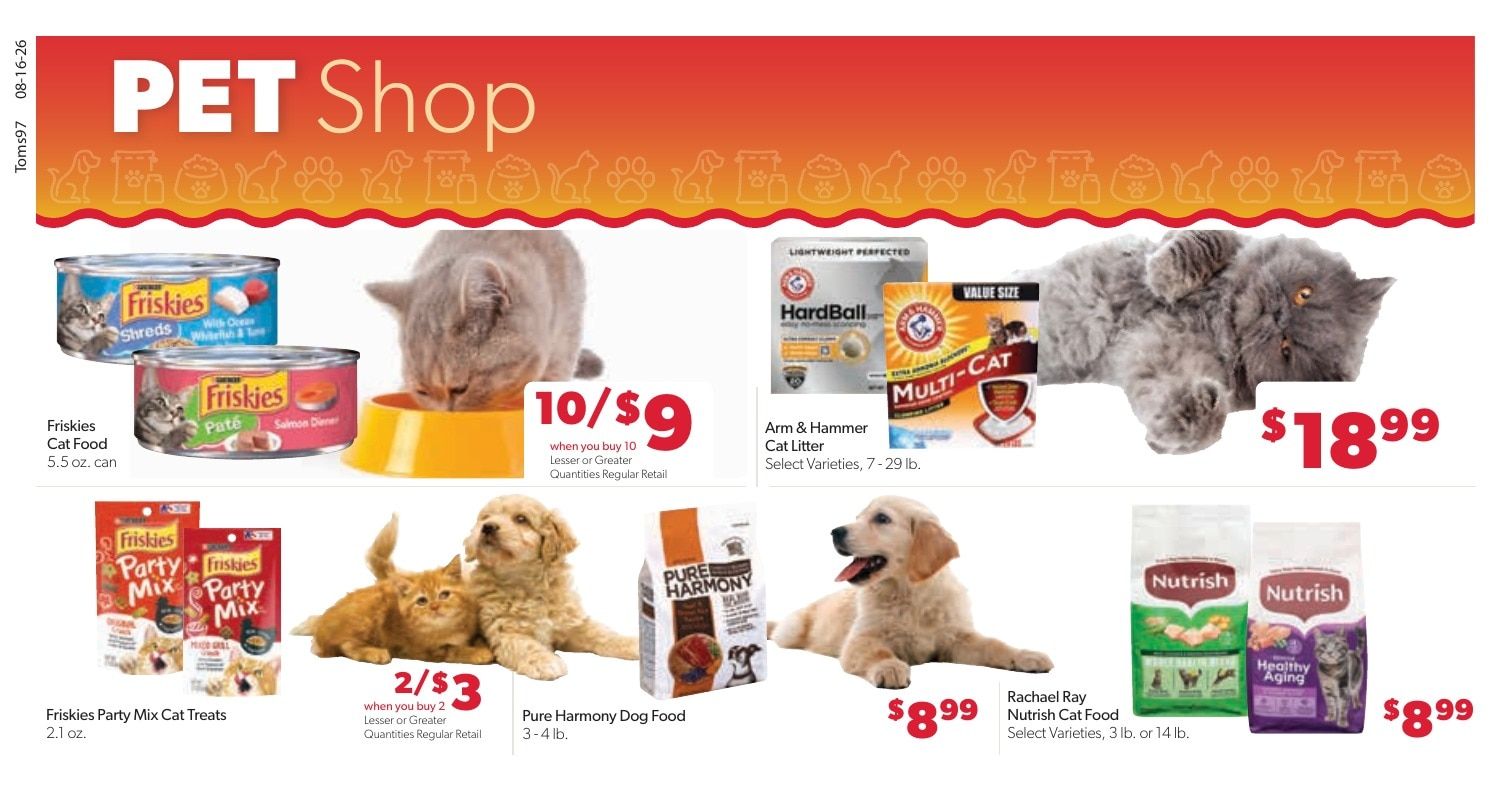 Tom's Food Center (Okemos, MI) Weekly Ad August 16 - 22, 2026