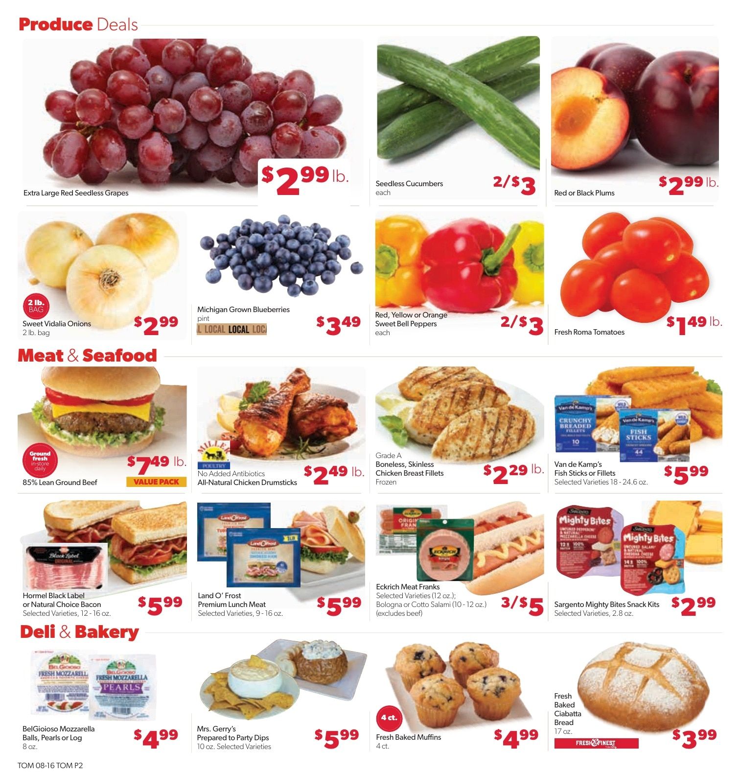 Tom's Food Center (Okemos, MI) Weekly Ad August 16 - 22, 2026