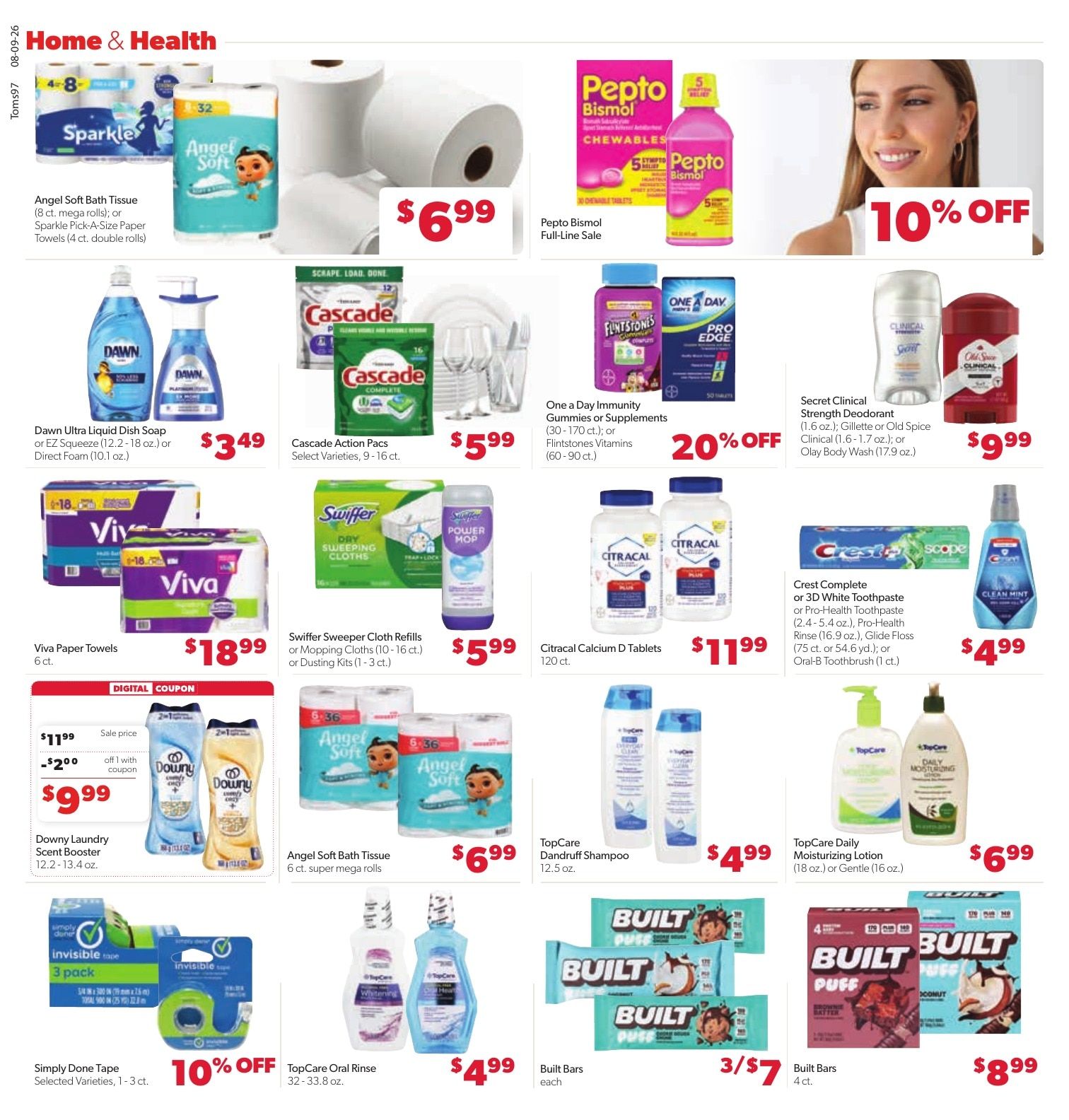 Tom's Food Center (Okemos, MI) Weekly Ad August 9 - 15, 2026