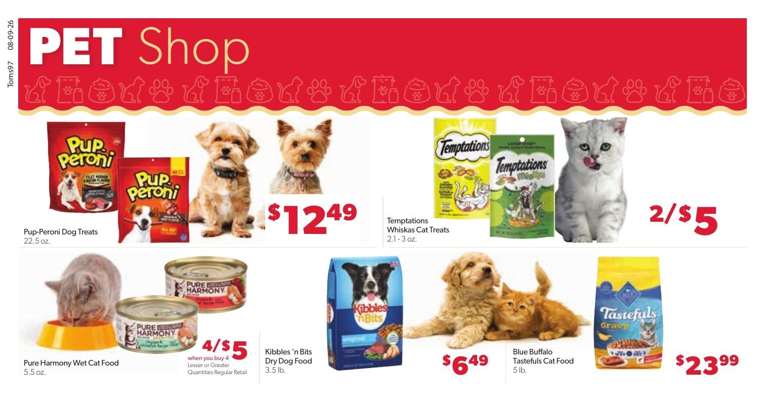 Tom's Food Center (Okemos, MI) Weekly Ad August 9 - 15, 2026