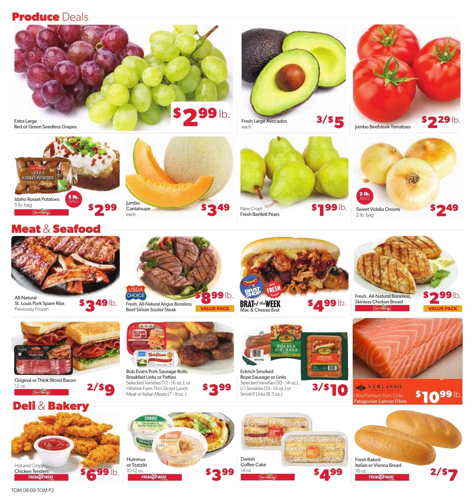 Tom's Food Center (Okemos, MI) Weekly Ad August 9 - 15, 2026