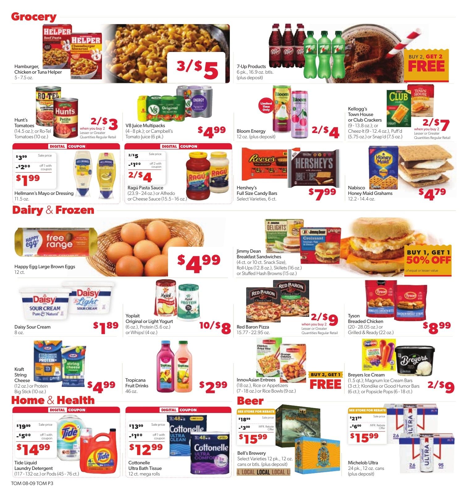 Tom's Food Center (Okemos, MI) Weekly Ad August 9 - 15, 2026