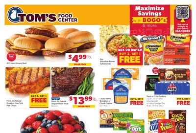 Tom's Food Center (Portland, MI) Weekly Ad August 9 - 15, 2026