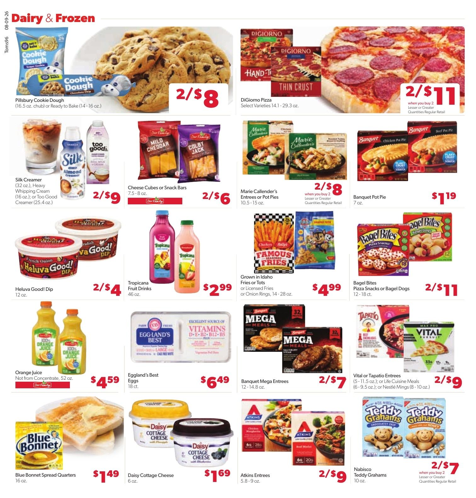 Tom's Food Center (Portland, MI) Weekly Ad August 9 - 15, 2026