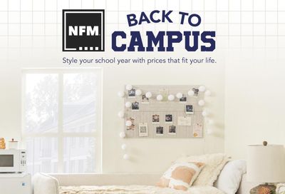 Nebraska Furniture Mart Back to Campus Catalog Weekly Ad June 23 - September 30, 2026
