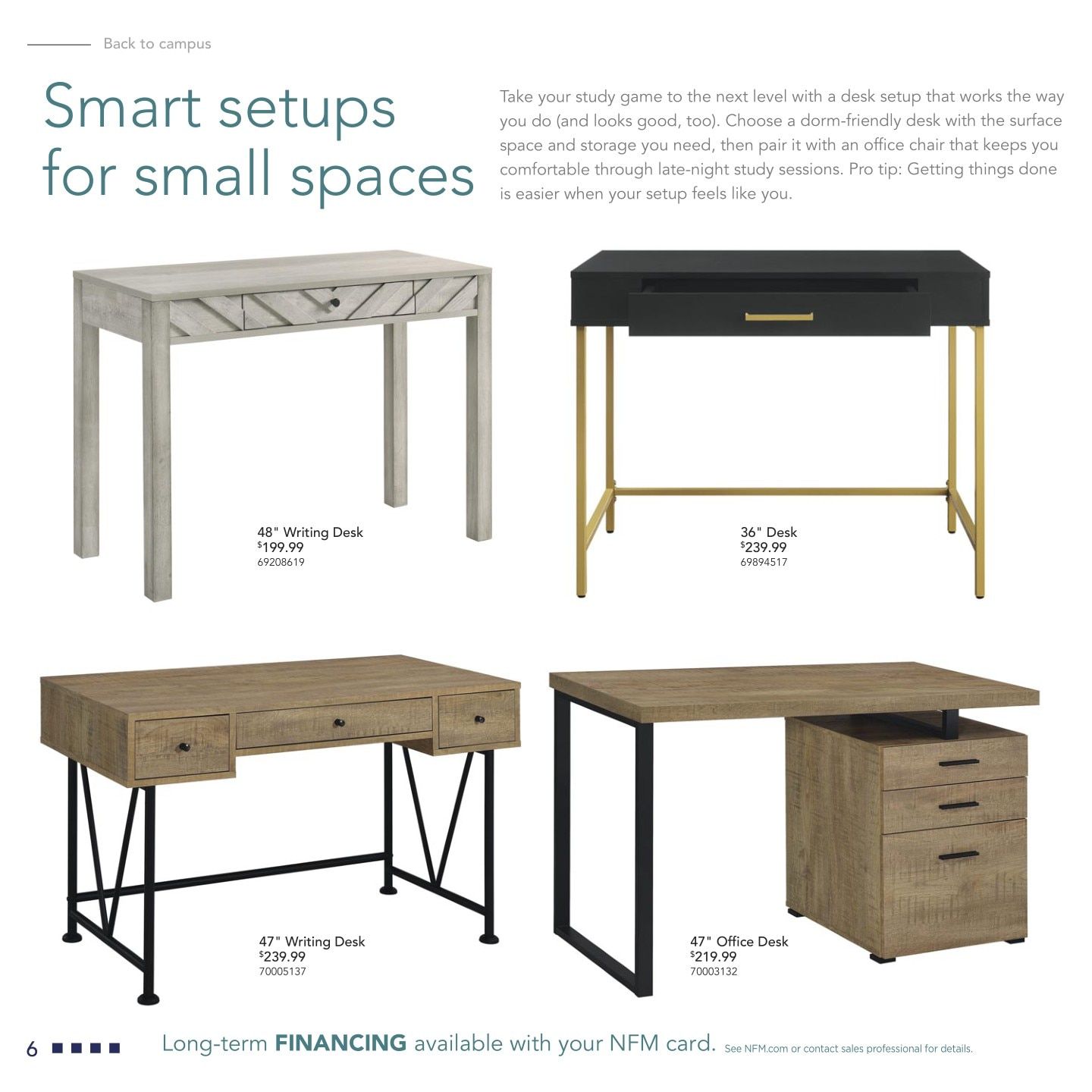 Nebraska Furniture Mart Back to Campus Catalog Weekly Ad June 23 - September 30, 2026
