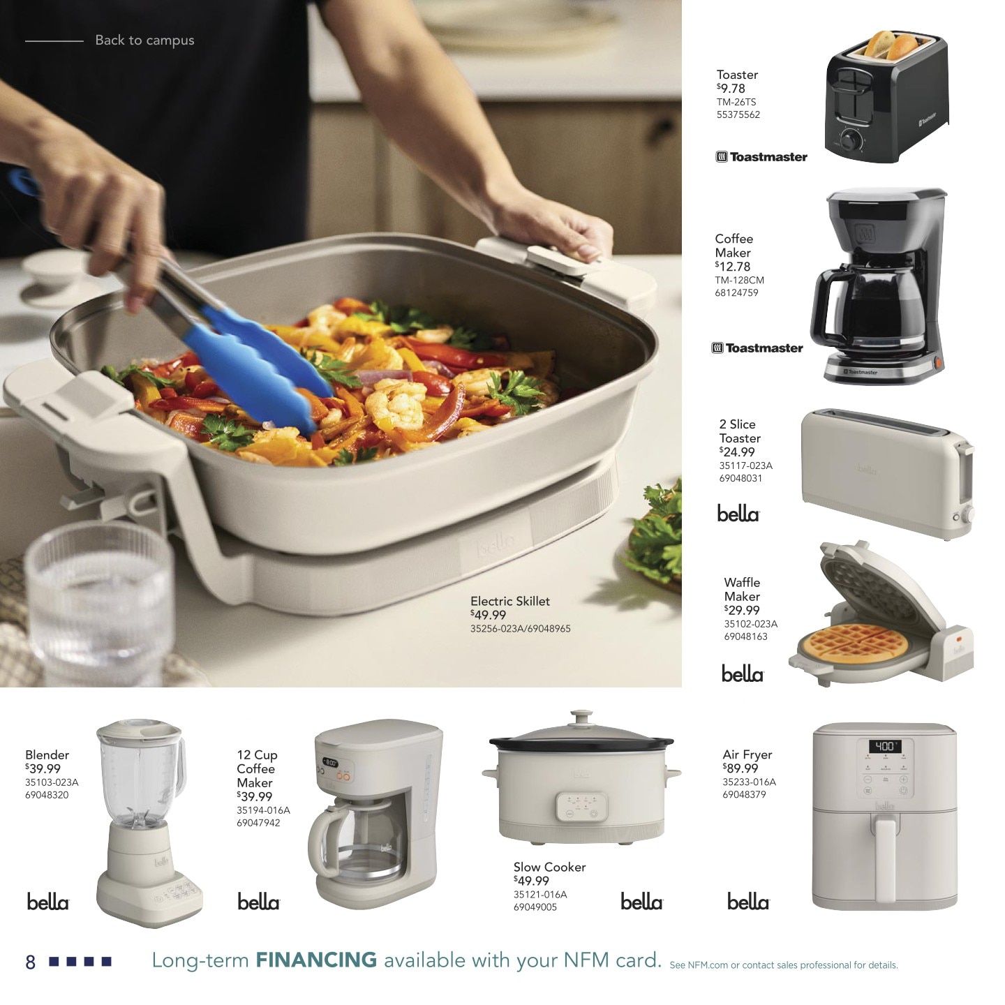 Nebraska Furniture Mart Back to Campus Catalog Weekly Ad June 23 - September 30, 2026