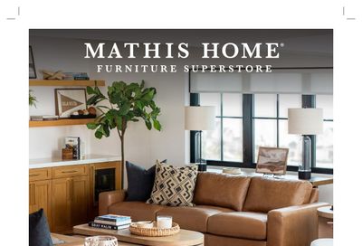 Mathis Home Summer Lookbook Weekly Ad July 31 - September 30, 2026