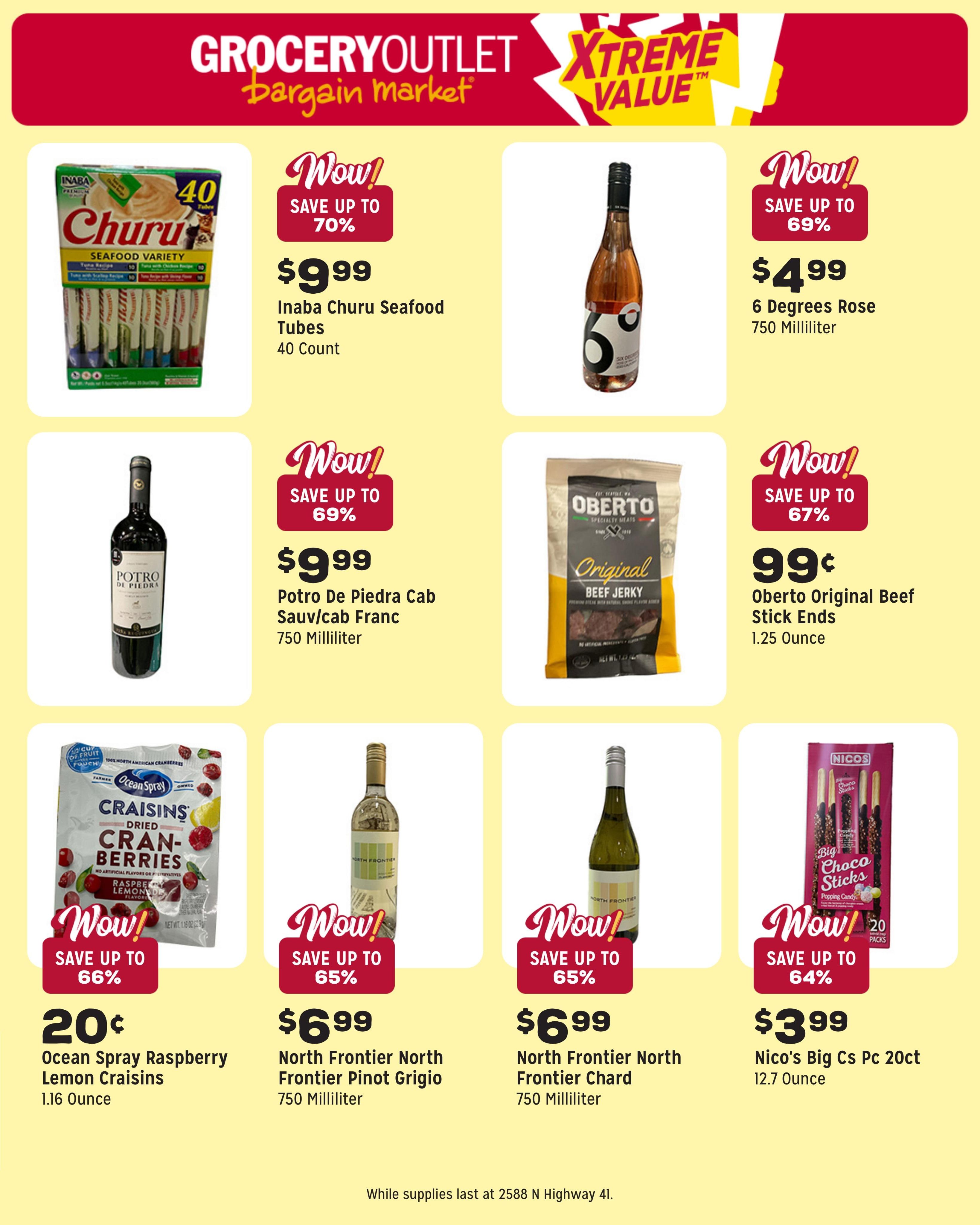 Grocery Outlet (Post Falls–Newman Lake Area, ID–WA) Weekly Ad August 12 - 18, 2026