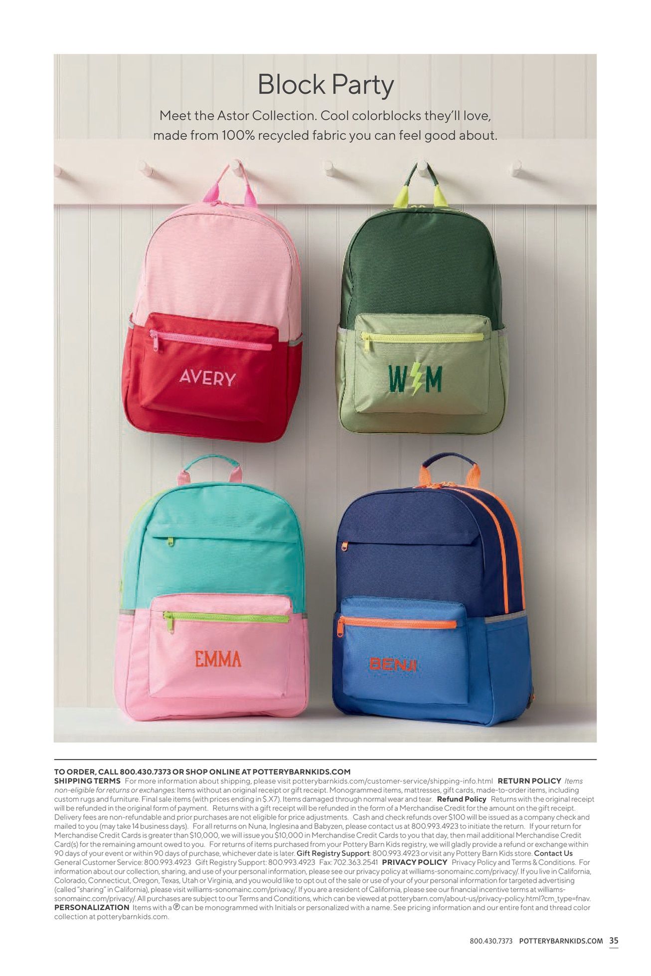 Pottery Barn Kids Back to School Gear Guide Weekly Ad June 23 - September 30, 2026