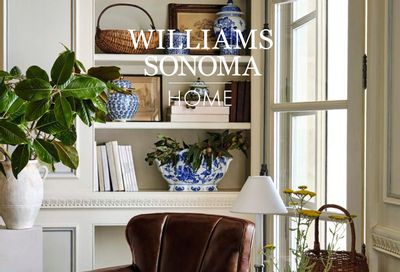 Williams Sonoma Home Fall Catalog Weekly Ad July 29 - November 30, 2026