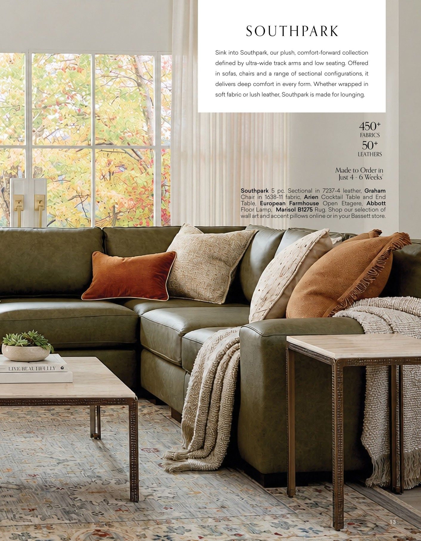 Bassett Furniture Fall Catalog Weekly Ad July 23 - November 30, 2026