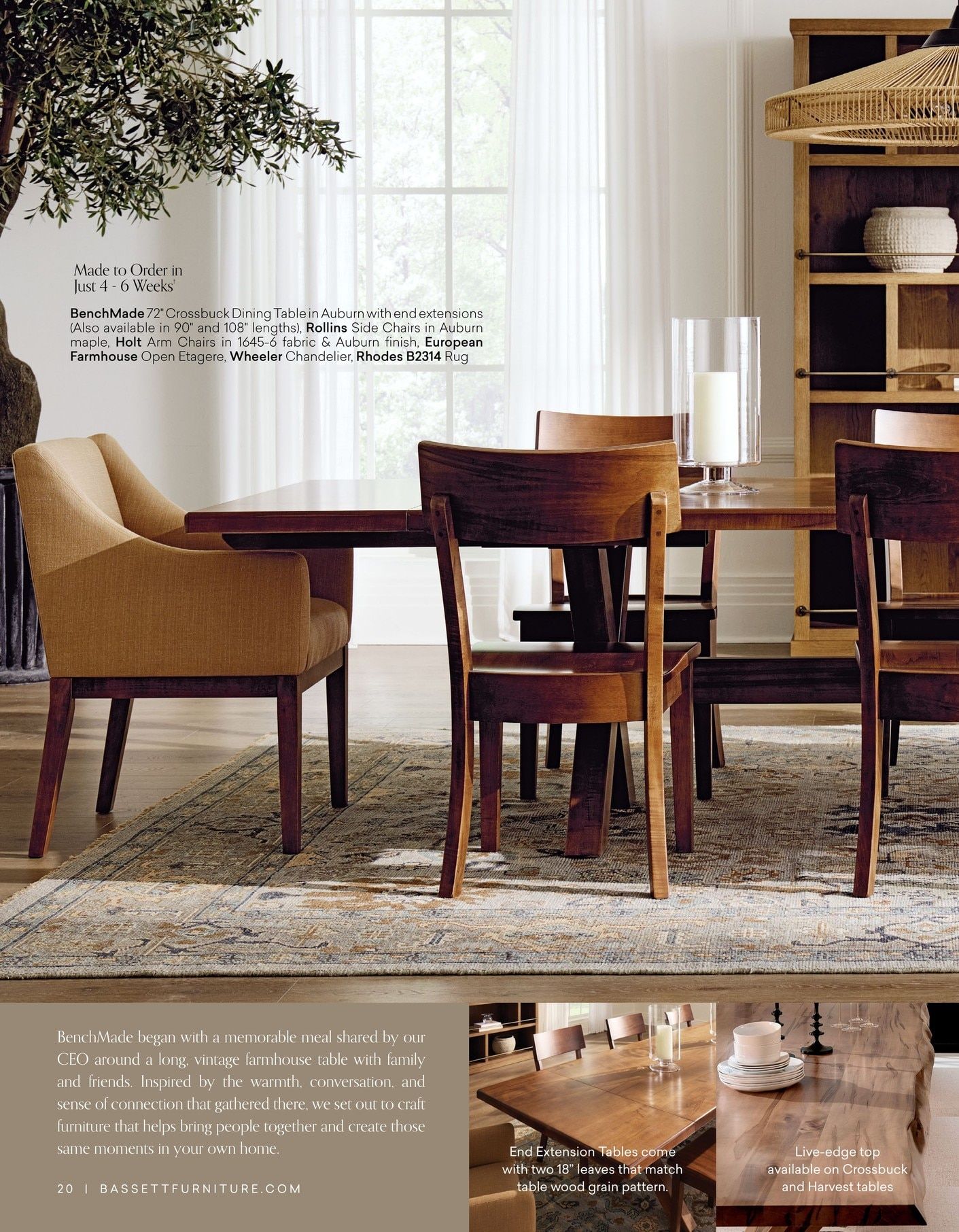 Bassett Furniture Fall Catalog Weekly Ad July 23 - November 30, 2026