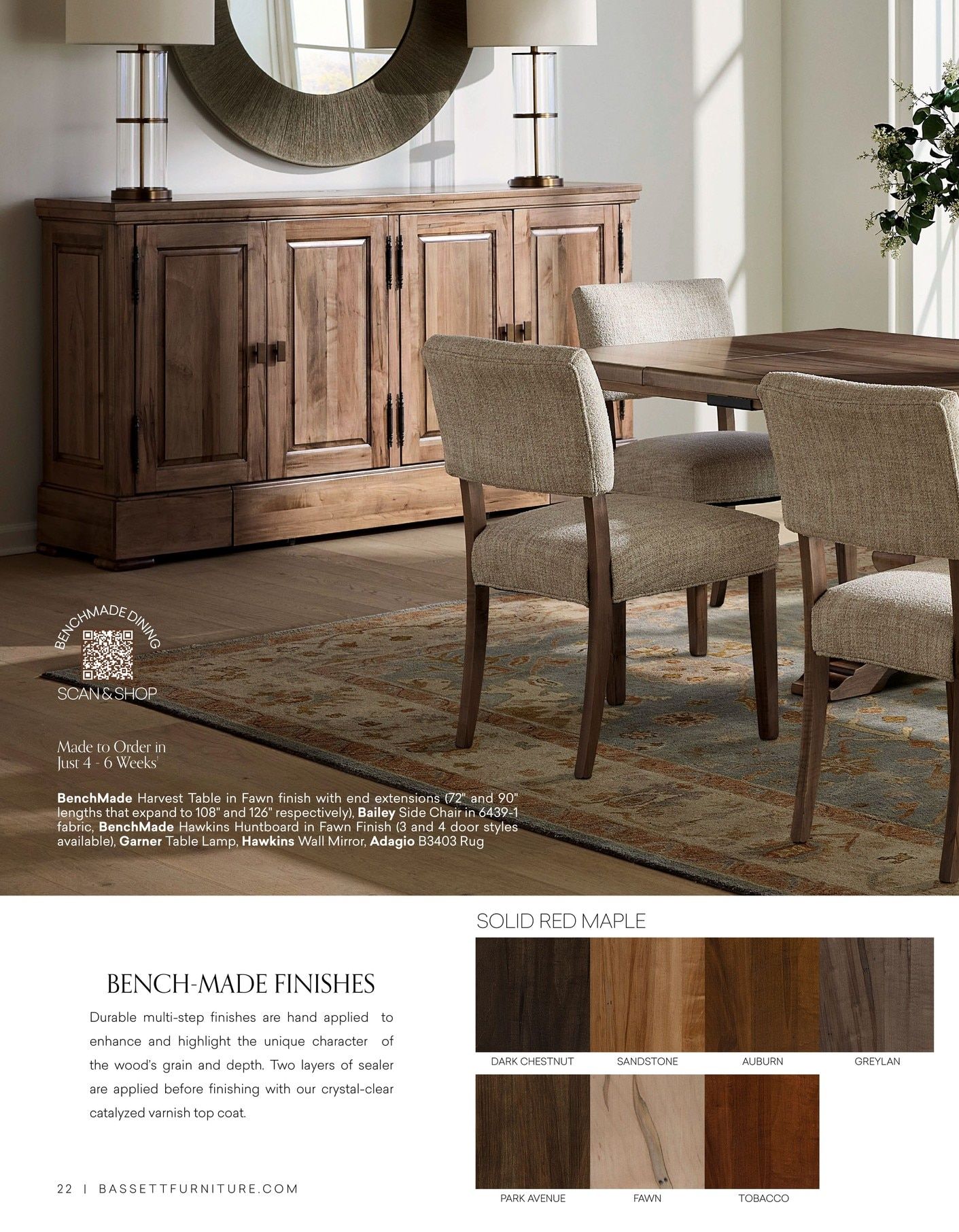 Bassett Furniture Fall Catalog Weekly Ad July 23 - November 30, 2026