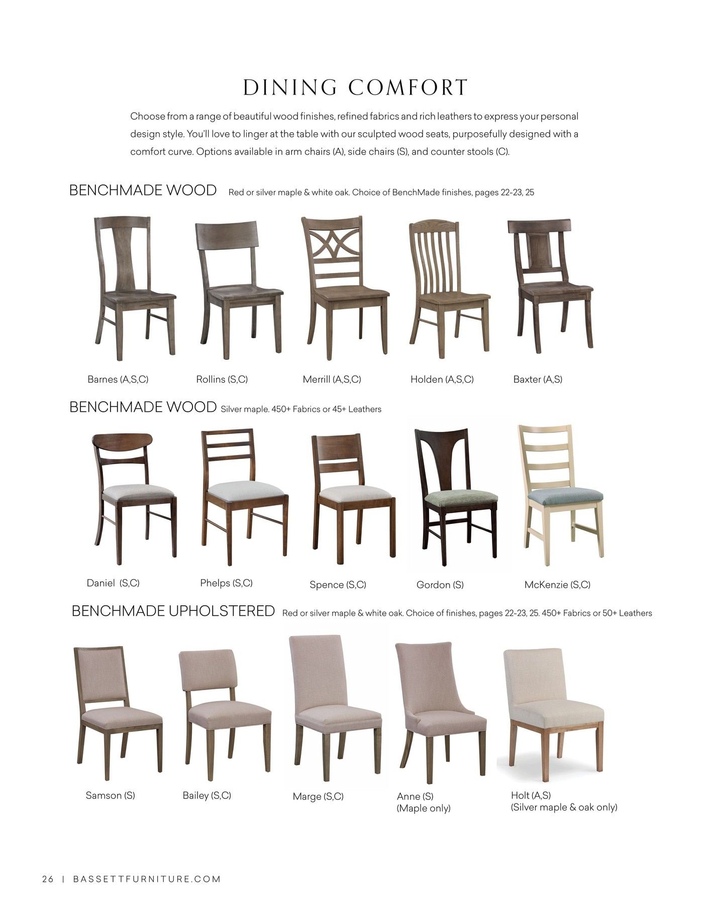 Bassett Furniture Fall Catalog Weekly Ad July 23 - November 30, 2026