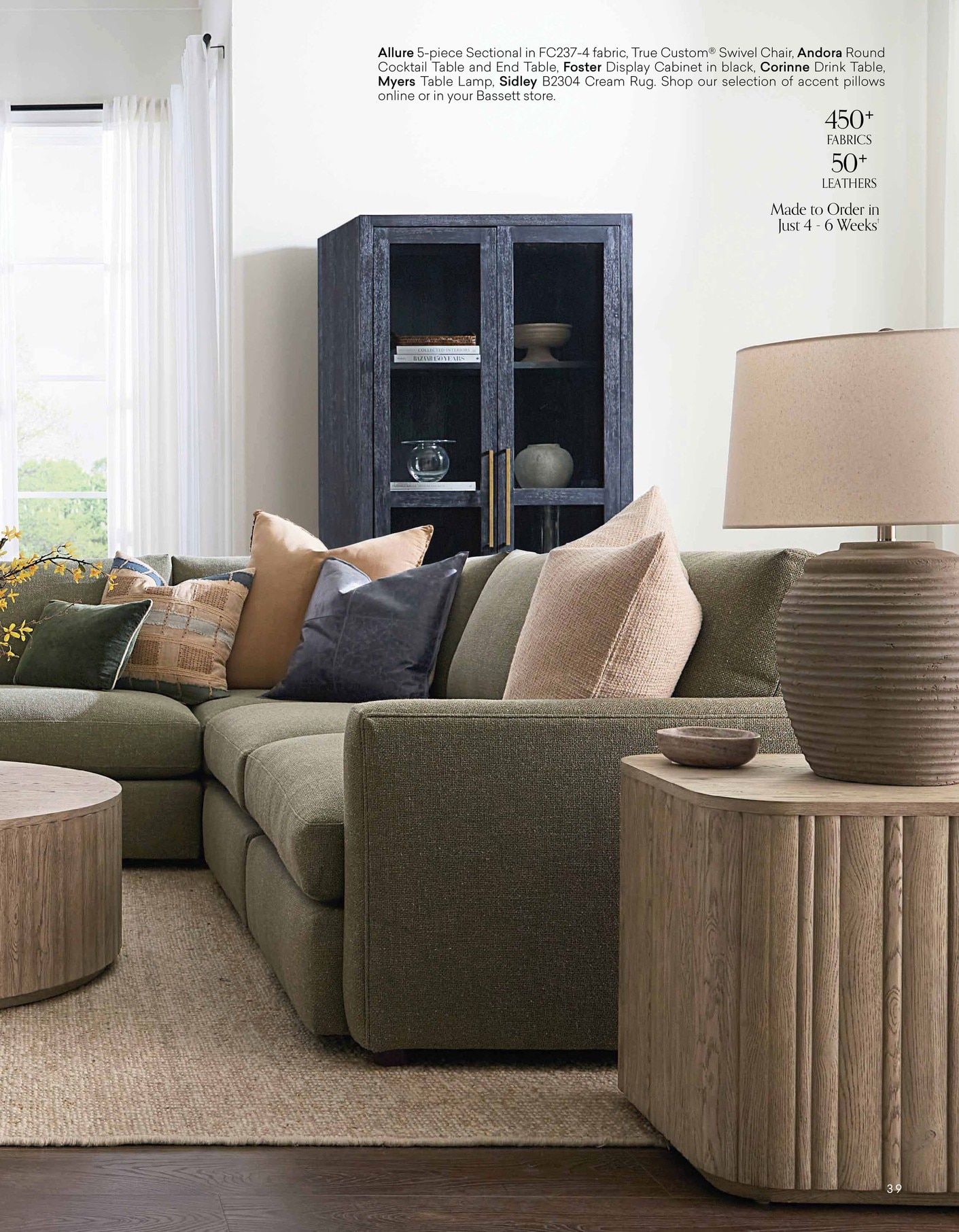 Bassett Furniture Fall Catalog Weekly Ad July 23 - November 30, 2026