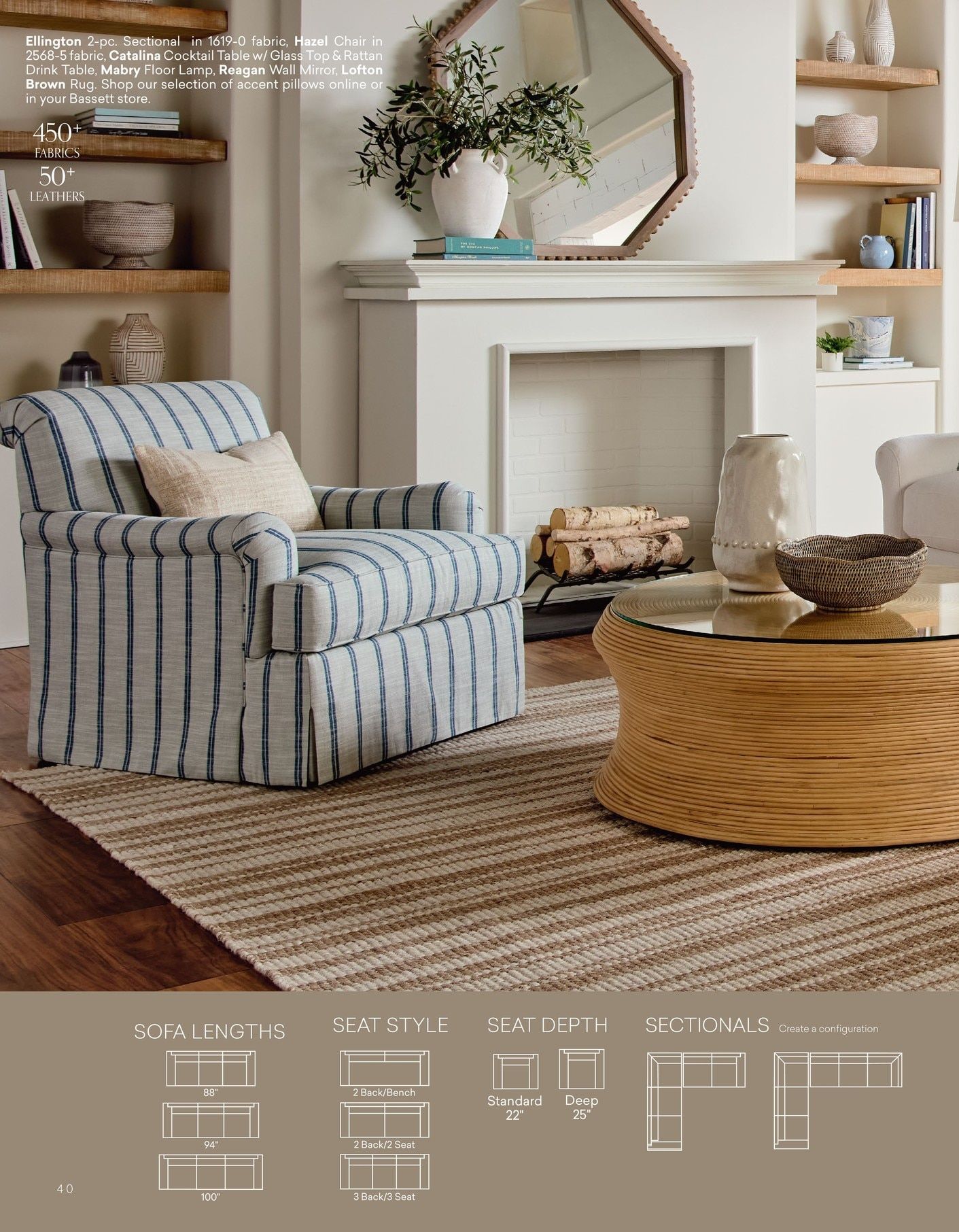 Bassett Furniture Fall Catalog Weekly Ad July 23 - November 30, 2026