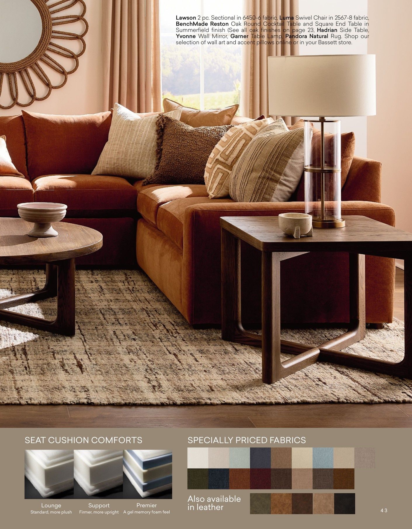Bassett Furniture Fall Catalog Weekly Ad July 23 - November 30, 2026