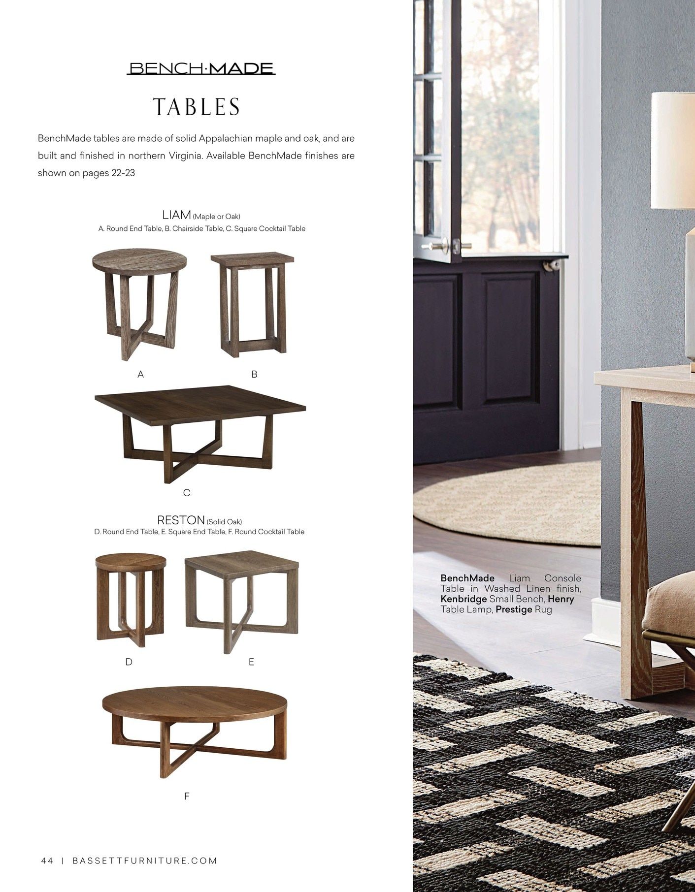 Bassett Furniture Fall Catalog Weekly Ad July 23 - November 30, 2026