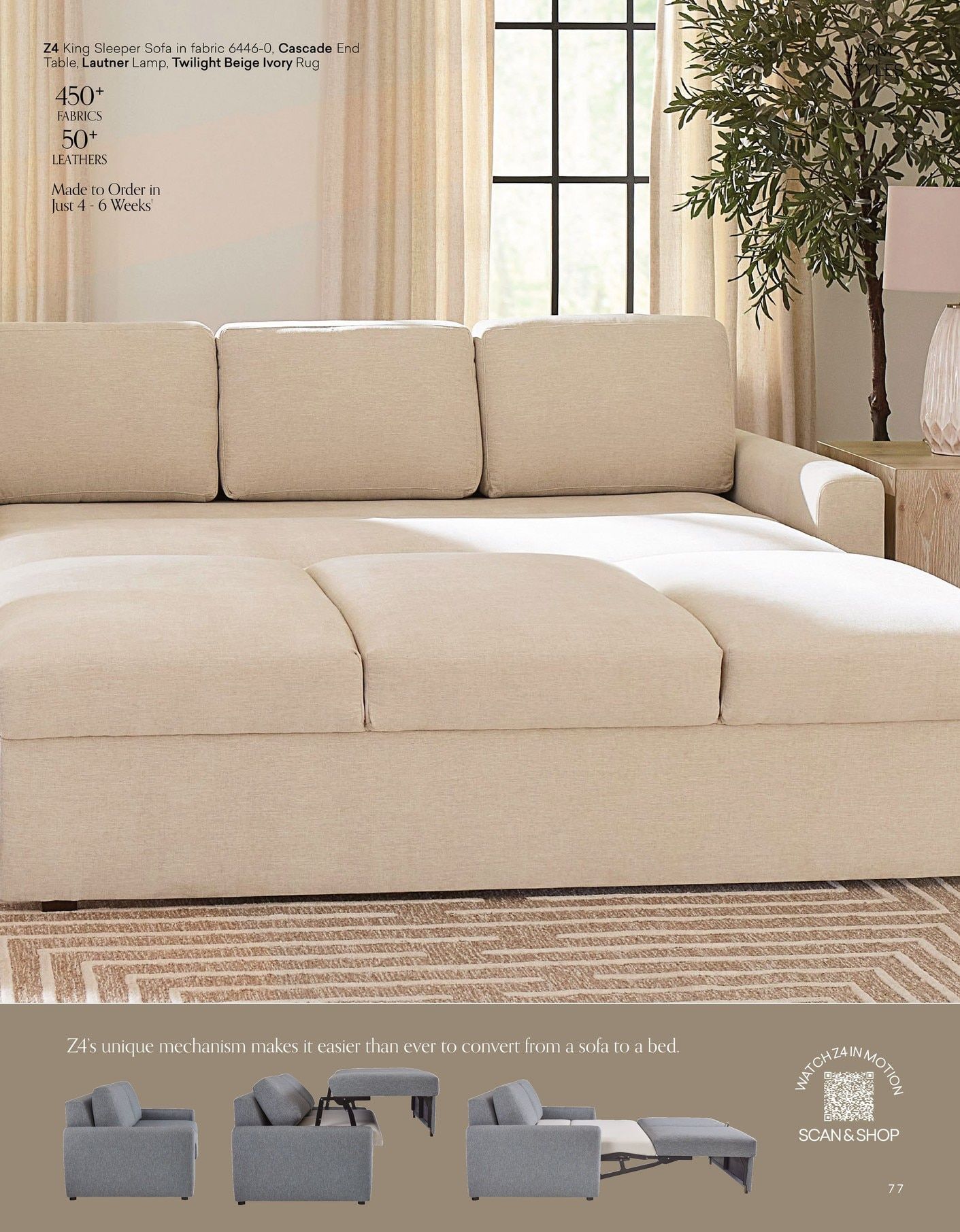 Bassett Furniture Fall Catalog Weekly Ad July 23 - November 30, 2026
