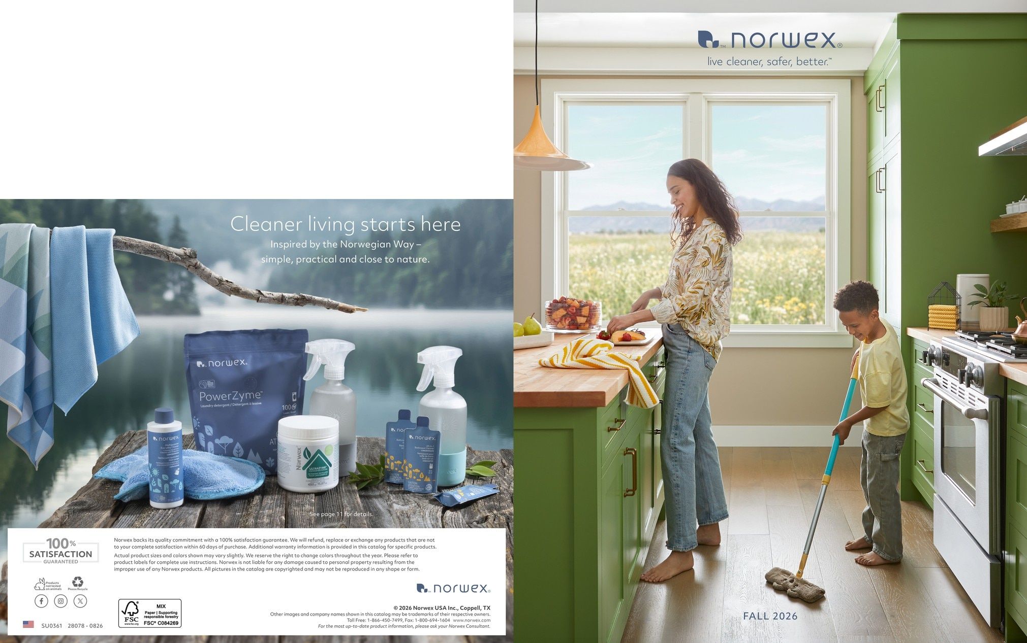 Norwex Fall Catalog Weekly Ad August 10 - November 30, 2026